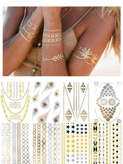 Details More Than 138 Metallic Temporary Tattoos Vn