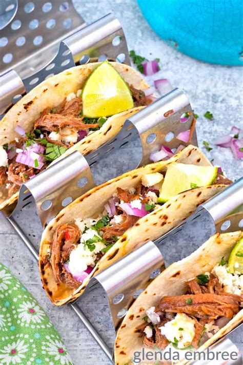 Mexican Street Tacos Recipe With Shredded Beef Glenda Embree