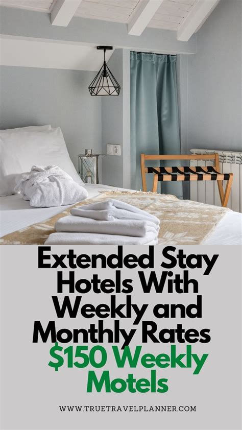 Extended Stay Hotels With Weekly And Monthly Rates 150 Weekly Motels