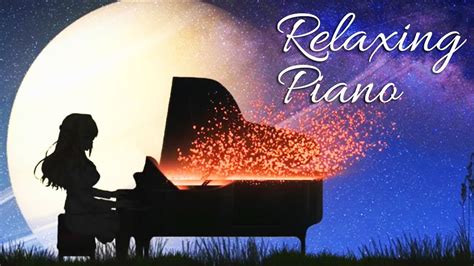 Soft Piano Music And Water Sounds For Stress Relief Relaxation And
