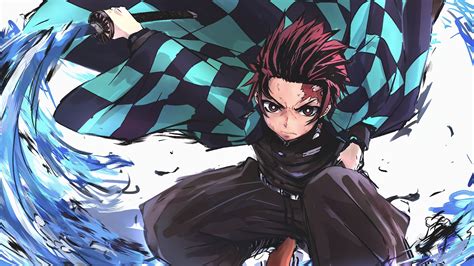 The great collection of kimetsu no yaiba wallpapers for desktop, laptop and mobiles. Tanjiro Kamado from Kimetsu no Yaiba Anime Wallpaper 4k Ultra HD ID:3728