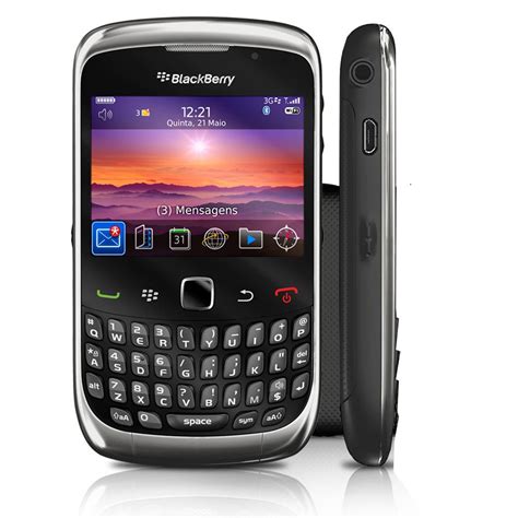 Blackberry 9300 Curve Smartphone Unlocked Gsm Black Fair