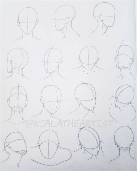 Pin By Dany Hatory On Drawings And Sketch Toturials Drawing Heads
