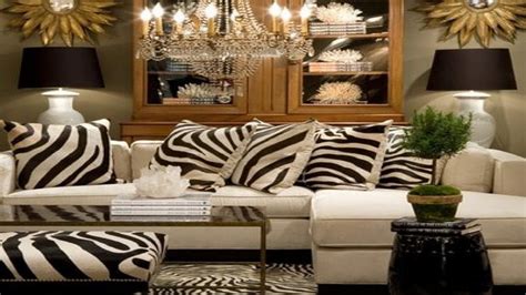 lovely zebra decor  living room findzhome