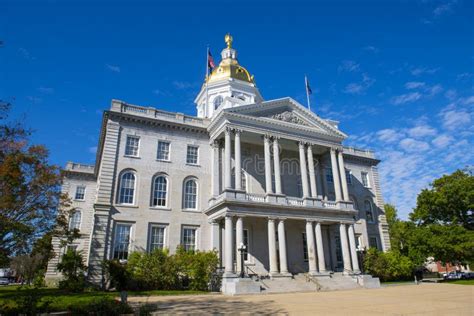 New Hampshire State House Concord Nh Usa Stock Photo Image Of