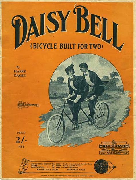 İnceleme Harry Dacre Daisy Bell On A Bicycle Built For Two
