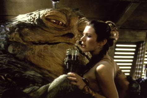 Carrie Fisher Has A Clear Message For Jabba The Hutt In Instagram