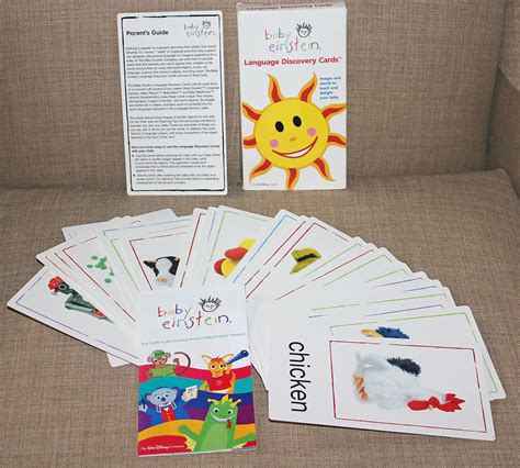 Baby Einstein Language Discovery Cards Imageswords To Teach And Delight