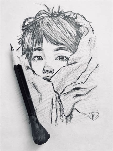 Images By Chey On Fanarts Bts Bts Drawings Kpop Drawi
