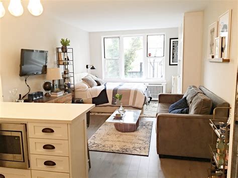 This Complete Studio Makeover Went From Gut To Gorgeous Apartment Living Room Apartment