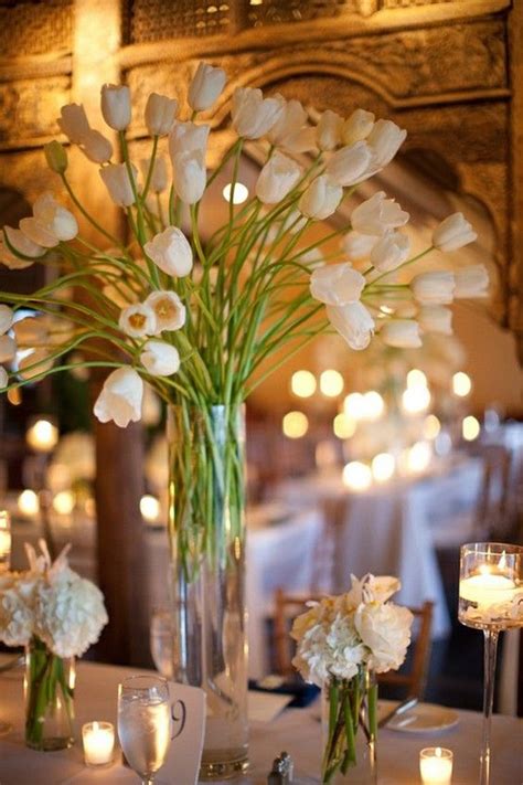 50 White Tulip Wedding Ideas For Spring Weddings Page 8 Of 10 Hi