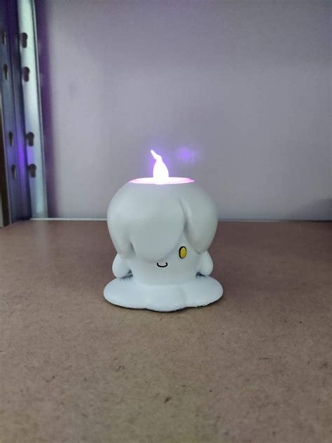 Litwick Pokemon Halloween Candle Tealight Holder Etsy