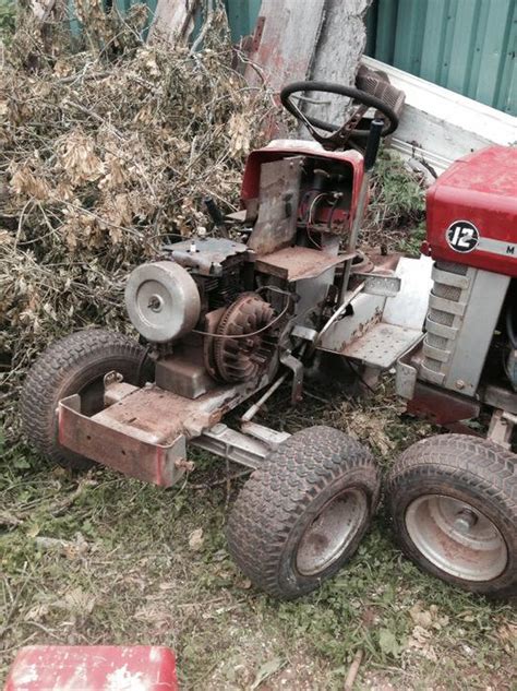 Parting Out Massey Ferguson Mf12 Garden Tractor Prince County Pei