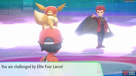 Elite Four Lance Pokémon League Walkthrough Pokémon Let S Go Pikachu And Let S Go Eevee