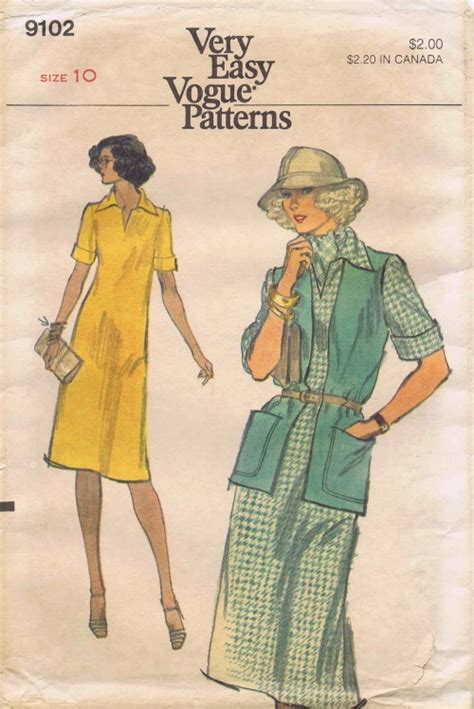 Vintage Sewing Patterns Out Of Print Retro Vogue Simplicity