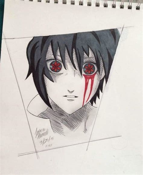 Anime Drawings Sasuke