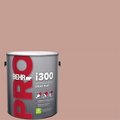 Behr Pro 1 Gal S170 4 Retro Pink Dead Flat Interior Paint Pr31001