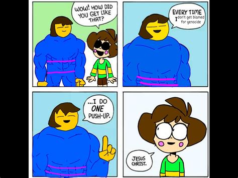 Frisk Do Be Kinda Lookin Thicc Tho Undertale