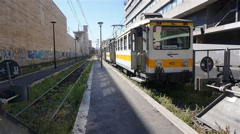 Ferrovia Roma Giardinetti Series 820 N°834 At Roma Laziali Trams