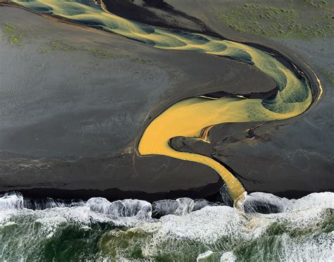 More Spectacular Aerial Shots Of Icelands Volcanic Rivers