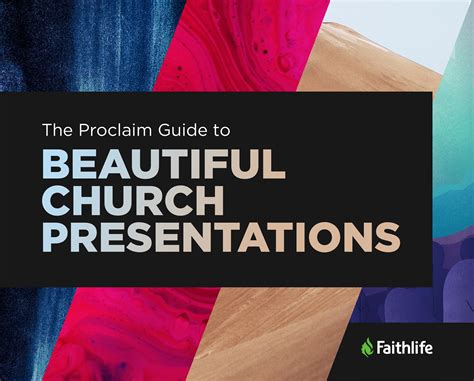 The Proclaim Guide To Beautiful Presentations Proclaim