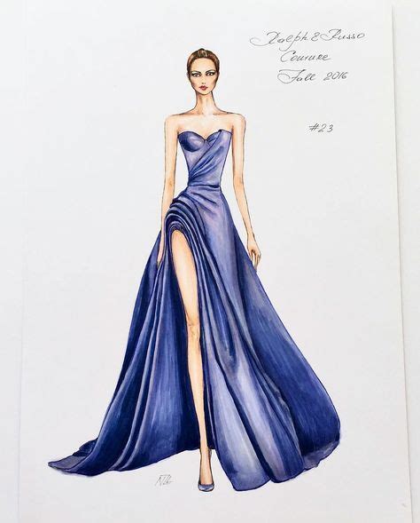Trendy Fashion Runway Illustration Dress Sketches 63 Ideas In 2020