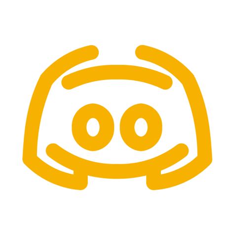Yellow Discord Logo Png Icon