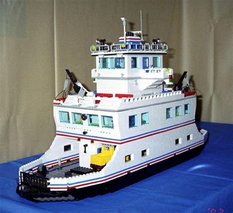 Car Ferry Lego Instructions Downloadable Building Instructions To