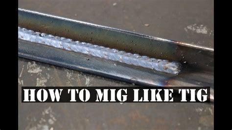 How To Mig Like Tig Welding Tips And Tricks From Urchfab Welding Tips