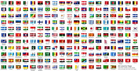 Flags Of All Countries In The World All Waving Flags