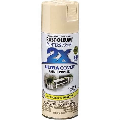 Rust Oleum White Flat Enamel Spray Paint 46975983 Msc Industrial