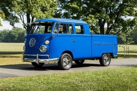 1963 Vw Double Cab Pick Up Manual Classic Volkswagen Busvanagon