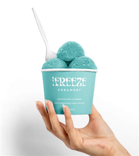 Ifreeze Ice Cream Rebrand On Behance