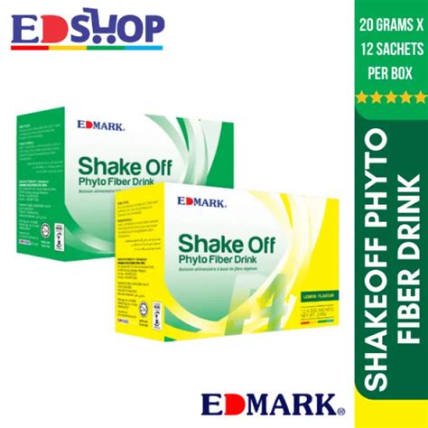 Edmark Products Original Shake Off Phyto Fiber Drink Constipation