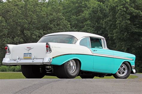 Hilborn Injected Big Block 1956 Chevy Bel Air With Five Speed Trans