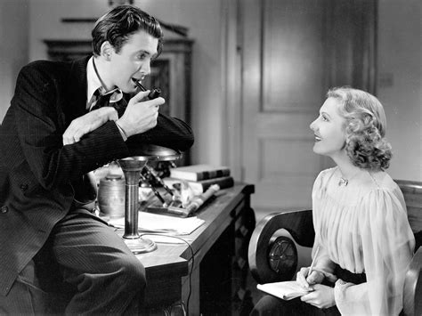 Jimmy Stewart And Jean Arthur In Frank Capras Mr Smith Goes To
