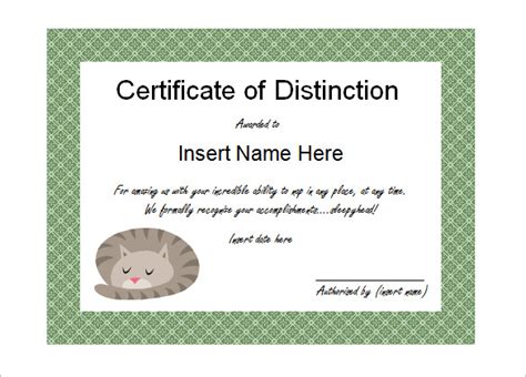 Free Funny Certificate Templates For Word 8 Templates Example