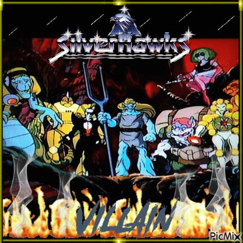 The Silverhawks Villains Villain Voltron Comic Book Cover