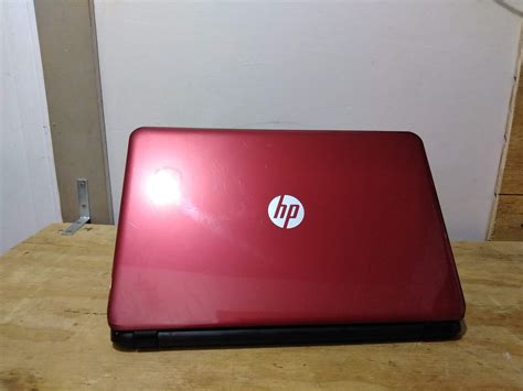 Sold Red Hp 15 Notebook Win10 Uvalde Computer Repair