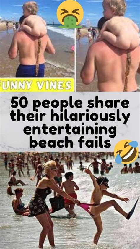People Share Their Hilarrously Entertaining Beach Falls On Social Media Page Funny
