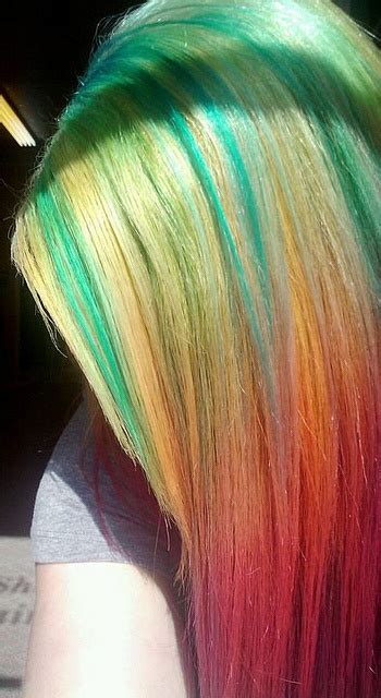 30 Rainbow Colored Hairstyles To Try Pretty Designs