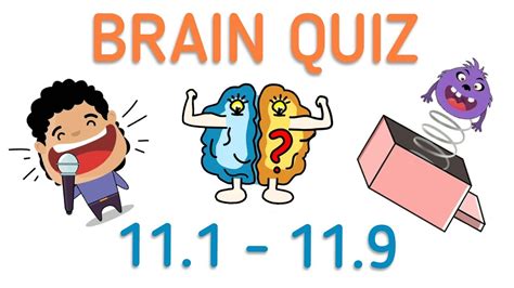 Brain Quiz Test Your Brain Level 110 To 109 Youtube