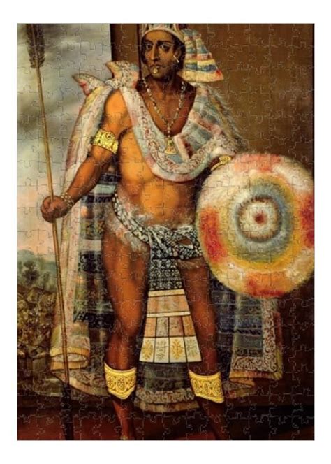 Print Of Portrait Of Montezuma Ii Oil On Canvas En 2021 Producción