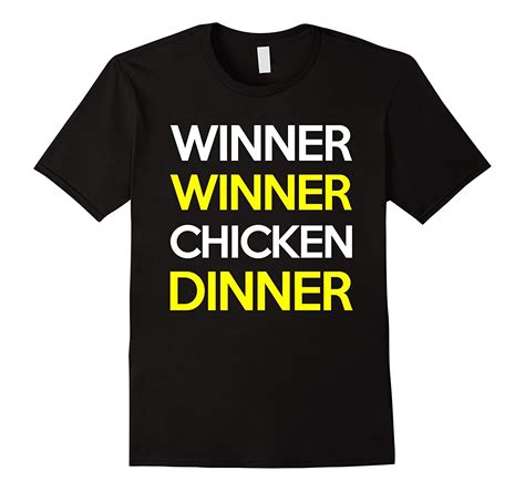 Funny Winner Winner Chicken Dinner Gaming T Shirt Bn Banazatee
