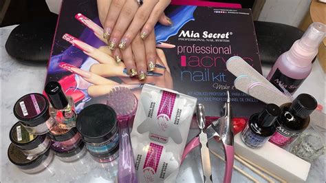 Acrylic Nails Kit For Beginner Mia Secret Kit Supplies Needed To Do