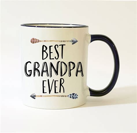 Grandpa Mug Grandpa T Best Grandpa Ever Mug Grandpa Etsy