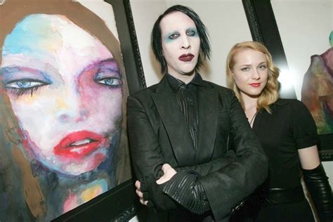 Evan Rachel Wood Filed Police Report On Marilyn Mansons Wife Los