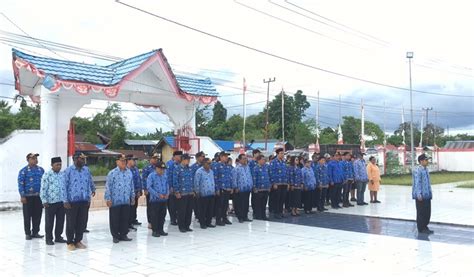 Peringati Hari Bakti Pu Ke Kasatker Pjn Nabire Pimpin Ziarah Ke