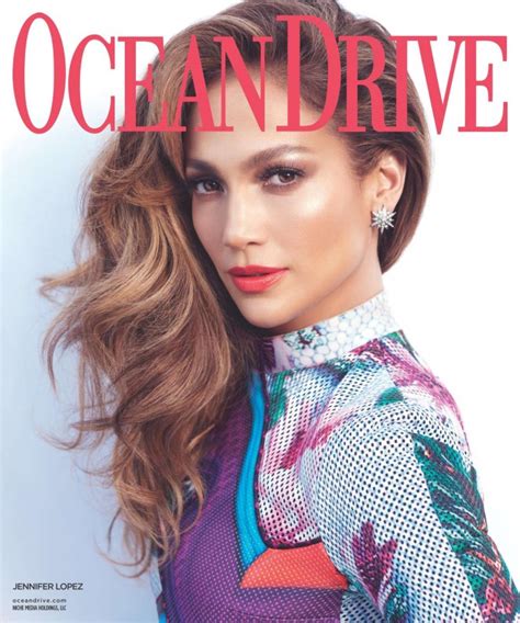 Jennifer Lopez Covers Ocean Drive Magazine November 2015
