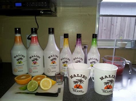 The complete drink recipe and how to make a malibu dew cocktail with coconut rum, mountain dew. Malibu bucket....sooo good! | Drinks, Bucket recipe ...